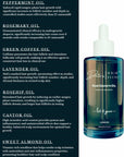 Doctor's Secret Hair Growth Oil with Rosemary, Castor, Lavender, Peppermint, Caffeine, Rosehip and Sweet Almond Oils. 100% Natural Vegan, Doctor Formulated For Thinning Hair (100ml)