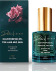 Doctor's Secret Squalane, Rose, Joboba Multipurpose Oil Hair, Face, Body - Leave-In Hair Oil Ends Conditioning Shine Facial Oil Vegan 100% Natural Nourishing Hydrating Glow Glass Skin & Hair